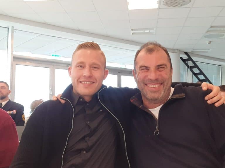 Jens Petter og Thomas, netop dimitteret