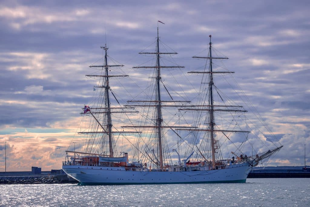 Skoleskibet - ankomst i Frederikshavn 2025