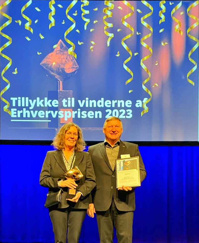 MARTEC vinder Erhvervsprisen i Frederikshavn Kommune i 2023